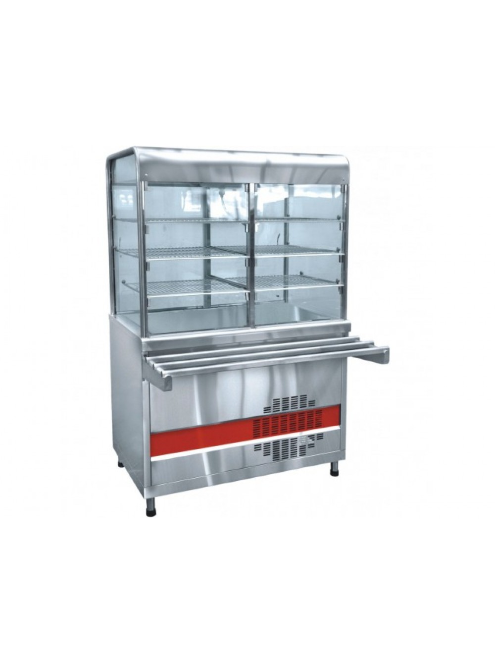 Прилавок-витрина холодильный Abat ПВВ(Н)-70км-с-НШ
